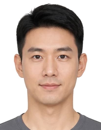 Upload-ready ID photo example
